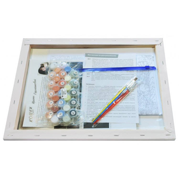 Картина по номерам «Спокойный сон» — картинка 3