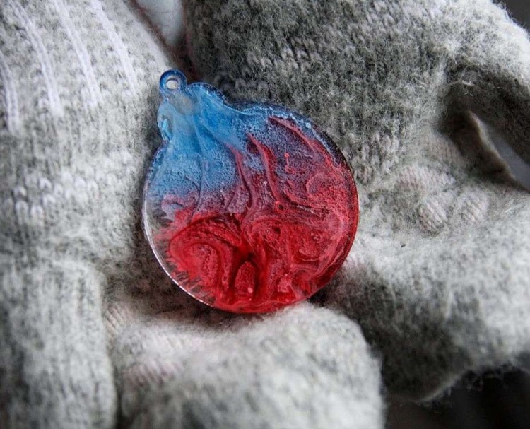 Молд силиконовый Новогодняя игрушка Шар, ResinArt — картинка 3