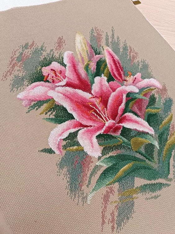 Набор для вышивания «Лилии» — картинка 4
