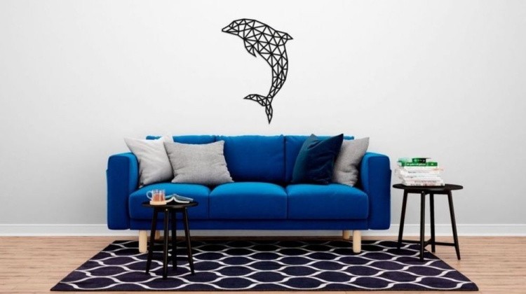 Деревянный интерьерный пазл «Дельфин», Eco Wood Art — картинка 3