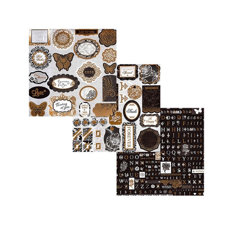 Набор бумаги «Золотое барокко» — картинка 7