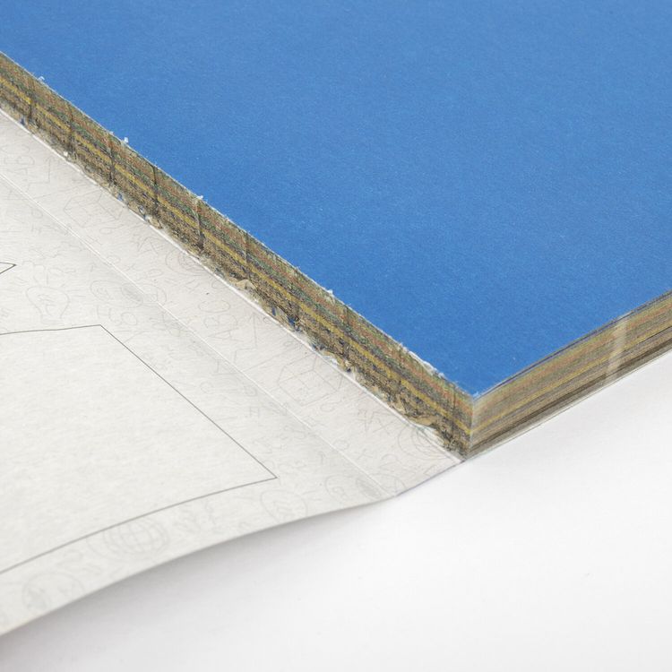 Картон цветной А4 немелованный, 50 л., 10 цв., склейка, Brauberg — картинка 3