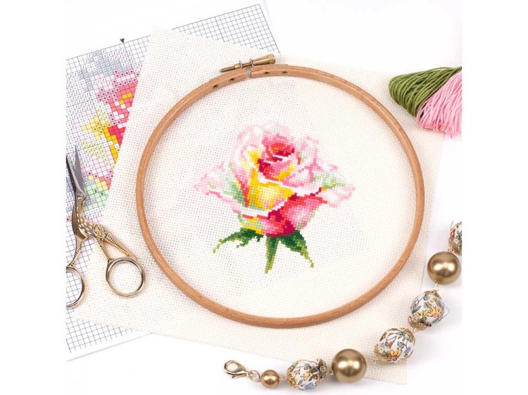 Набор для вышивания «Нежная роза» — картинка 4