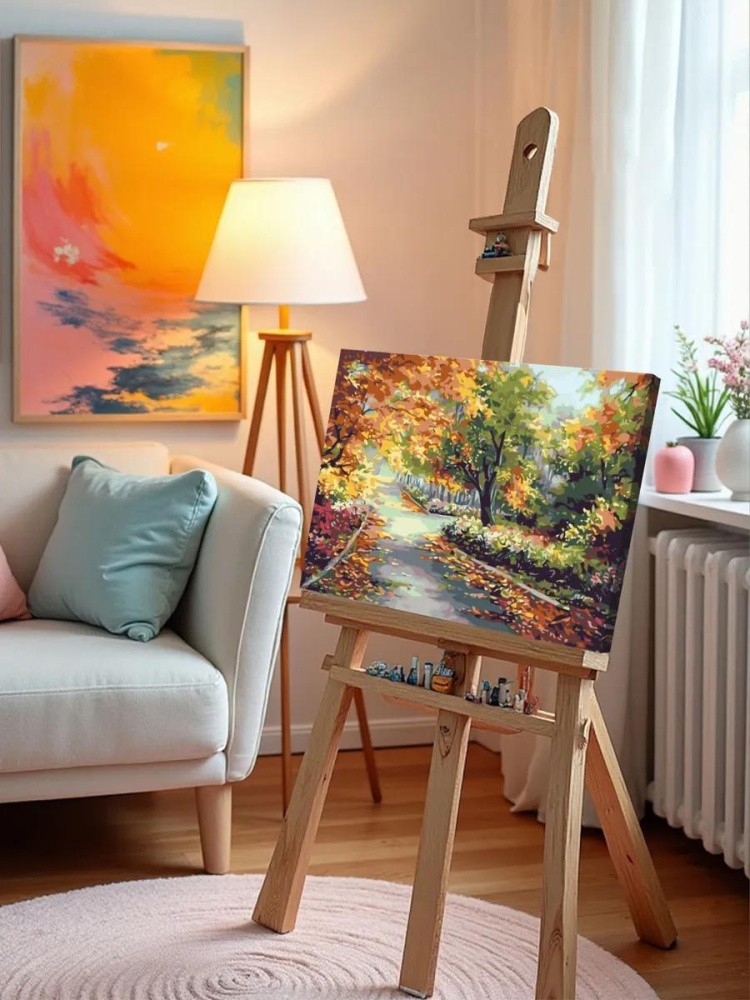 Картина по номерам «Осенний парк» — картинка 10