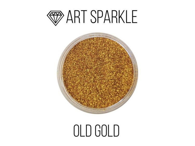 Глиттер мелкий Old Gold, 50 г, Craftsmen.store