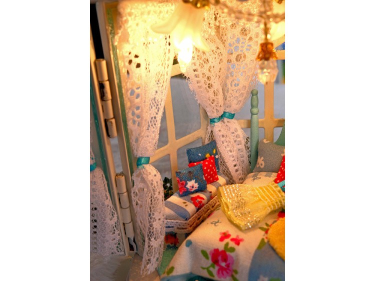 Набор для создания миниатюры (румбокс) «Фонарик Сны о море» — картинка 7