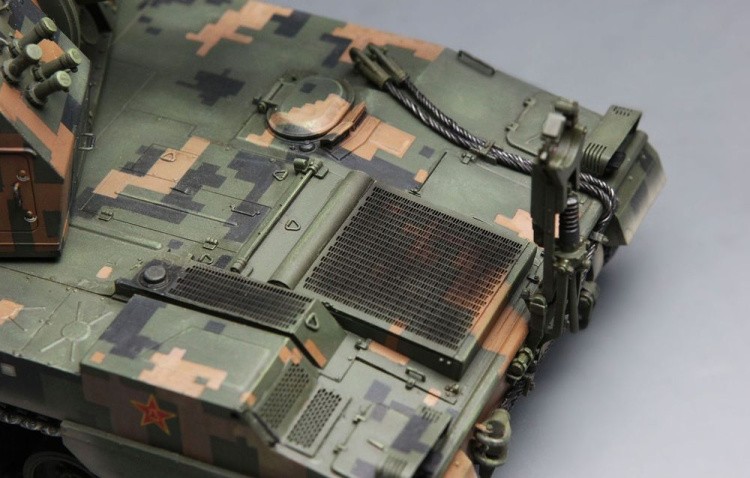 Сборная модель «Самоходная артиллерийская установка PLZ-05» — картинка 3