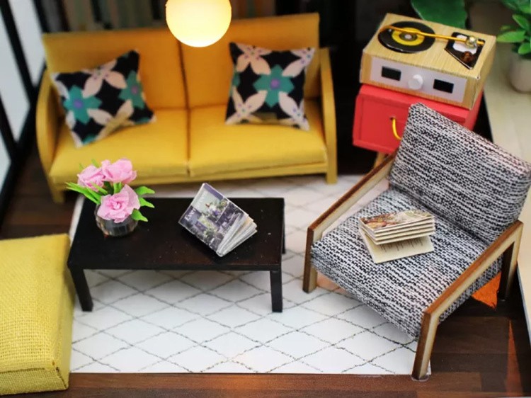 Сборная модель Румбокс. Миниатюрная комната «Дом Синтии» — картинка 11