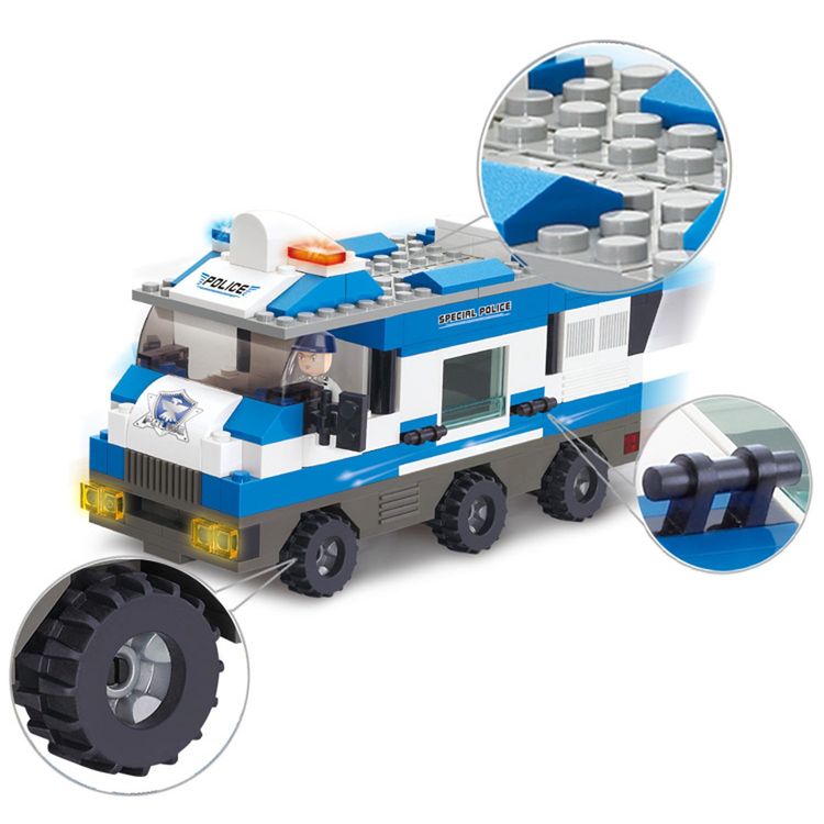 Конструктор «Полиция и спецназ.Командный центр», 859 деталей — картинка 4