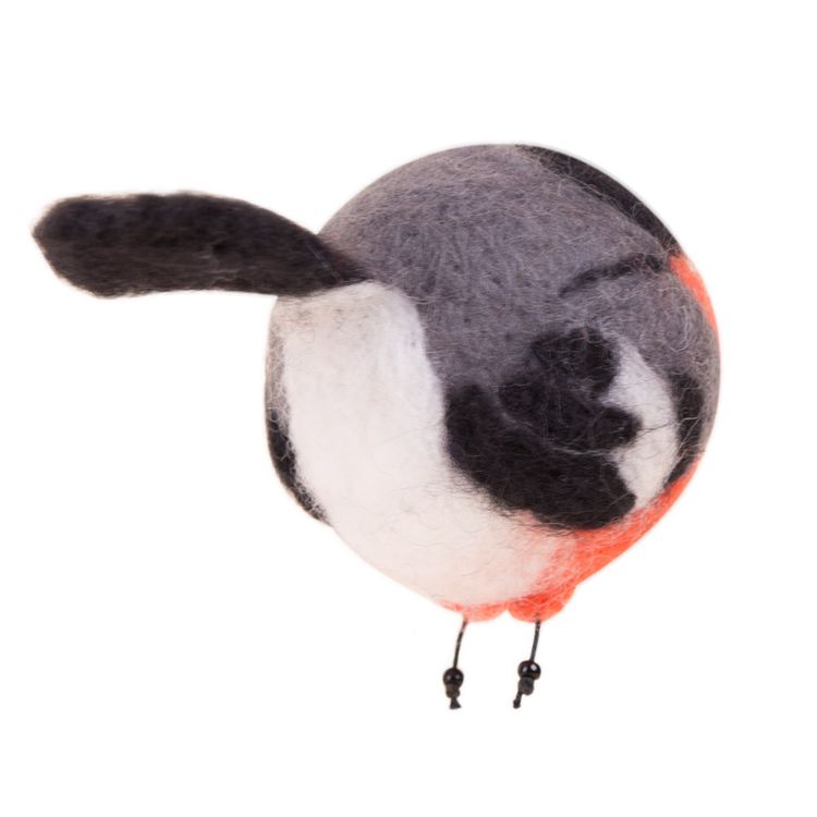 Набор для валяния «Снегирь Снежик» — картинка 2