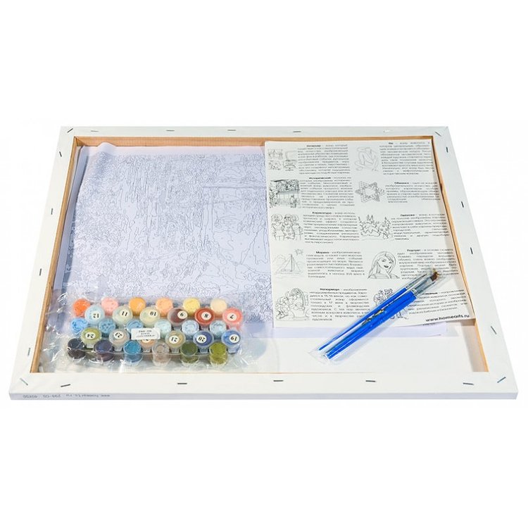 Картина по номерам «В тихой бухте» — картинка 3