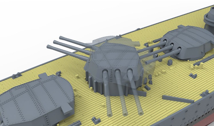 Сборная модель «Линейный корабль HMS Rodney» — картинка 16