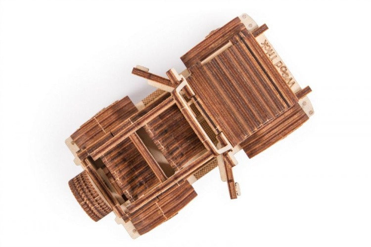Конструктор из дерева «Сафари Джип», Wood Trick — картинка 6