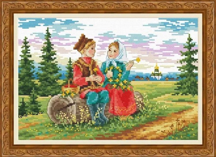 Набор для вышивания «Иван да Марья» — картинка 2