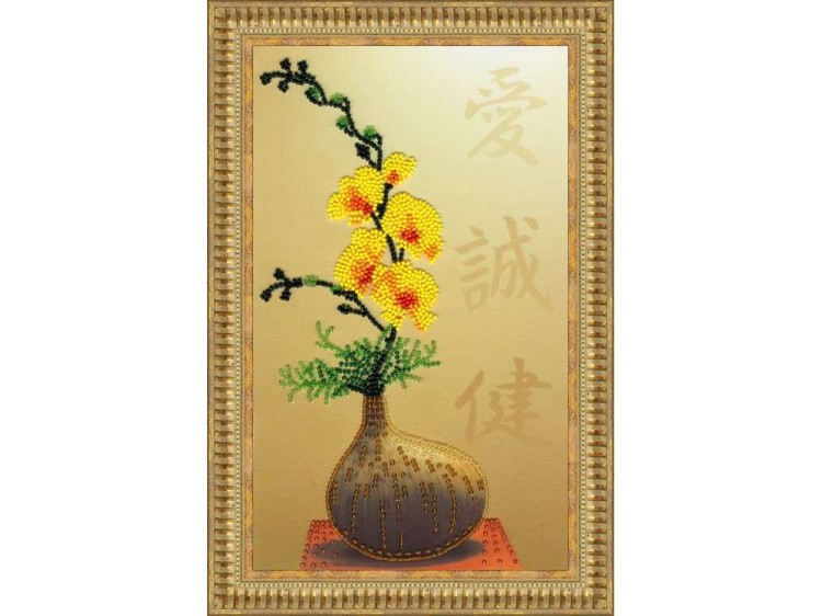 Набор вышивки бисером «Икебана» — картинка 2