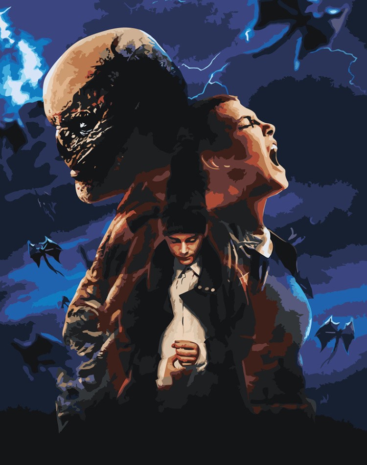 Картина по номерам ОСД Очень странные дела