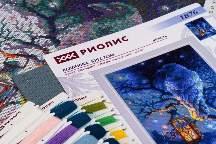 Набор для вышивания «Мудрый ворон» — картинка 2