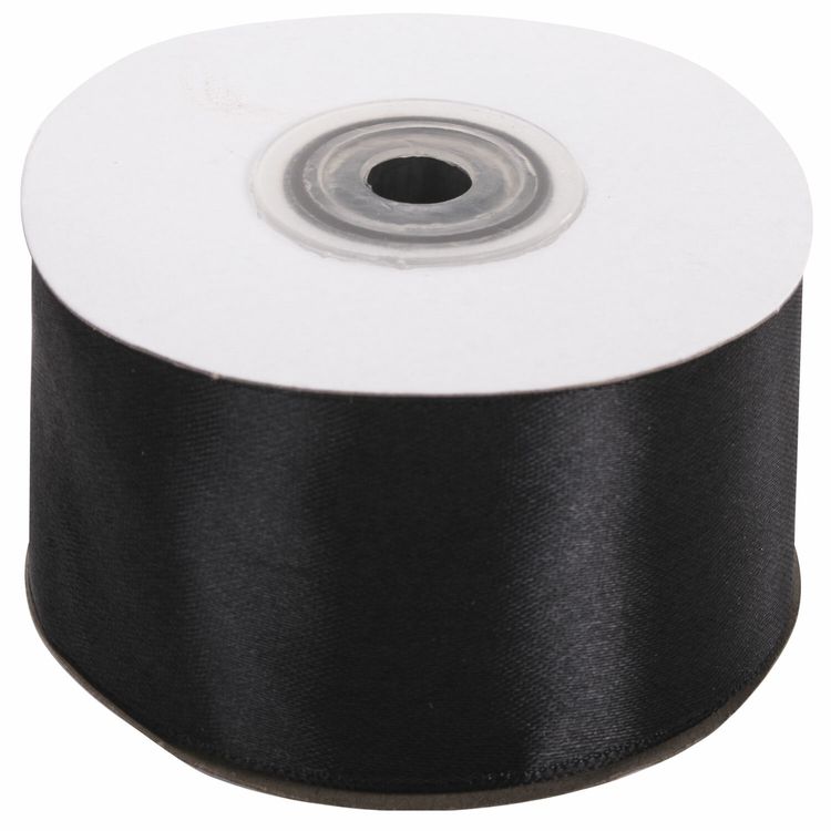 Лента атласная, ширина 50 мм, длина 23 м, черная, Brauberg — картинка 5