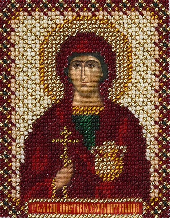 Набор для вышивания «Икона святой великомученицы Анастасии»