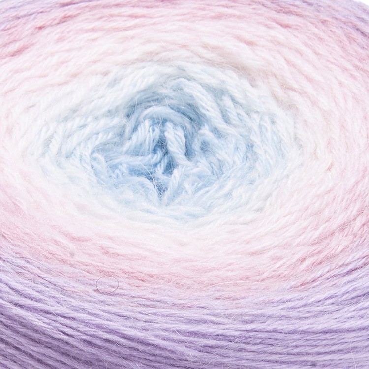 Пряжа YarnArt Flowers Alpaca (Фловерс Альпака) (405), мультиколор, 5 шт. по 250 г — картинка 3