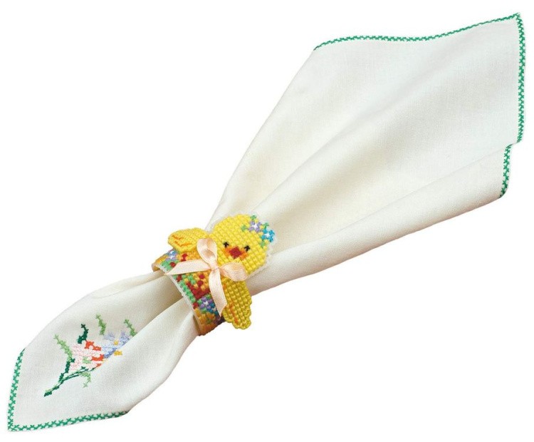 Набор для вышивания «Кольцо для салфеток. Цыпленок» — картинка 2