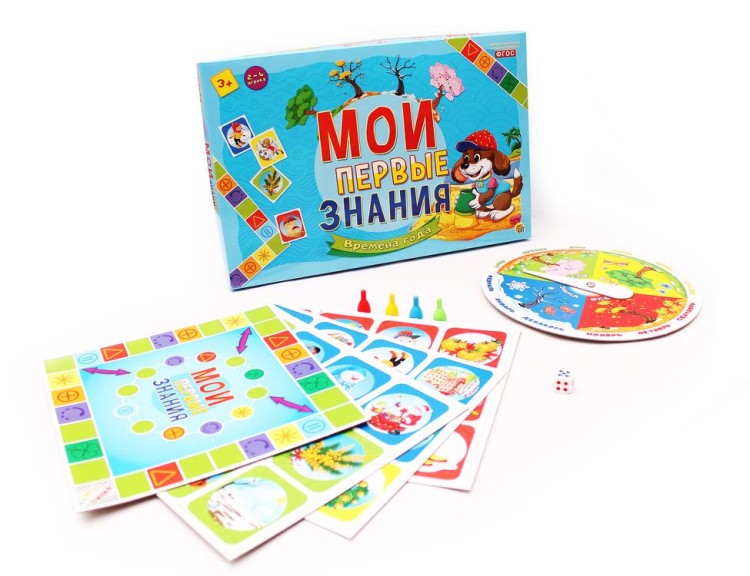 Настольная игра «Мои первые знания. Времена года» — картинка 3