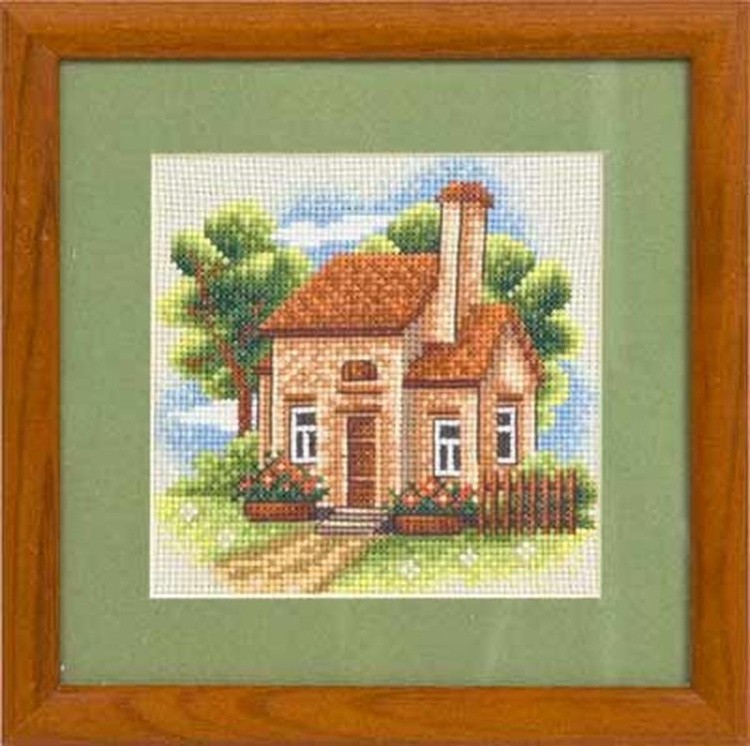 Набор для вышивания «Домик в саду» — картинка 2