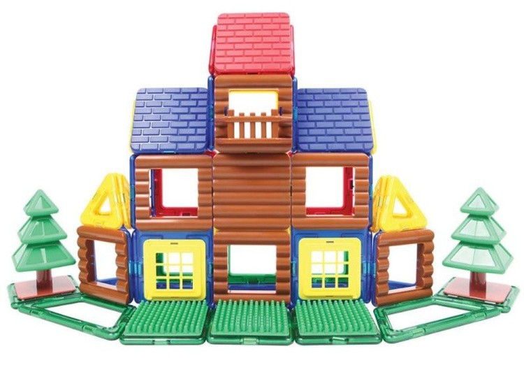 Магнитный конструктор Magformers «Log House Set» — картинка 4