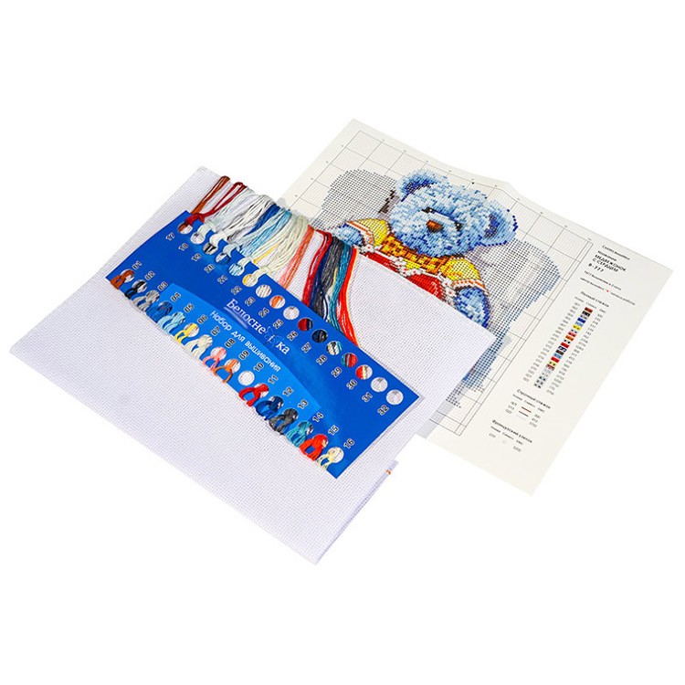 Набор для вышивания «Медвежонок с сердцем» — картинка 2