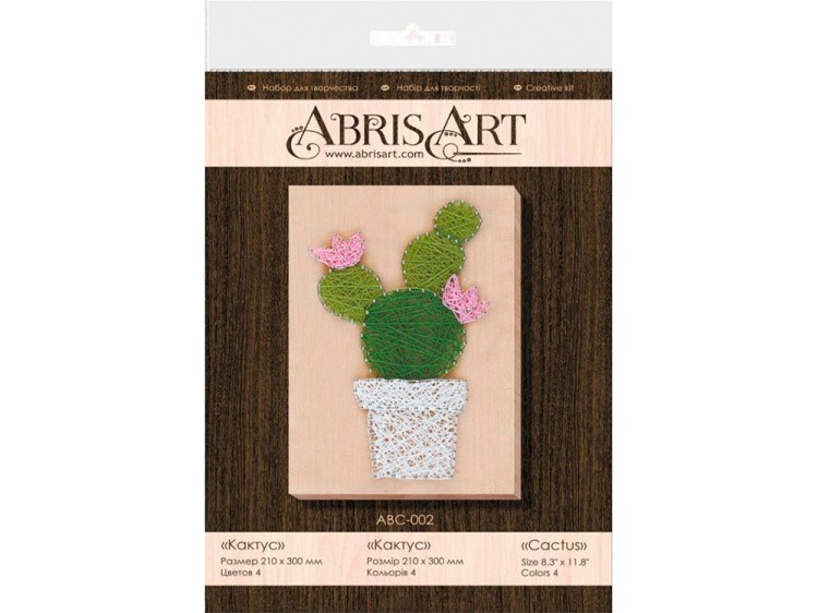 Набор для творчества STRING ART «Кактус» — картинка 6