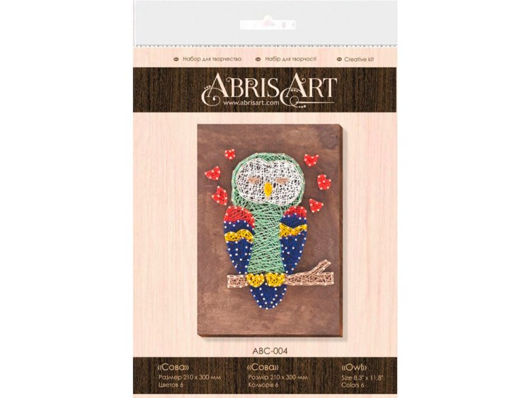 Набор для творчества STRING ART «Сова» — картинка 6