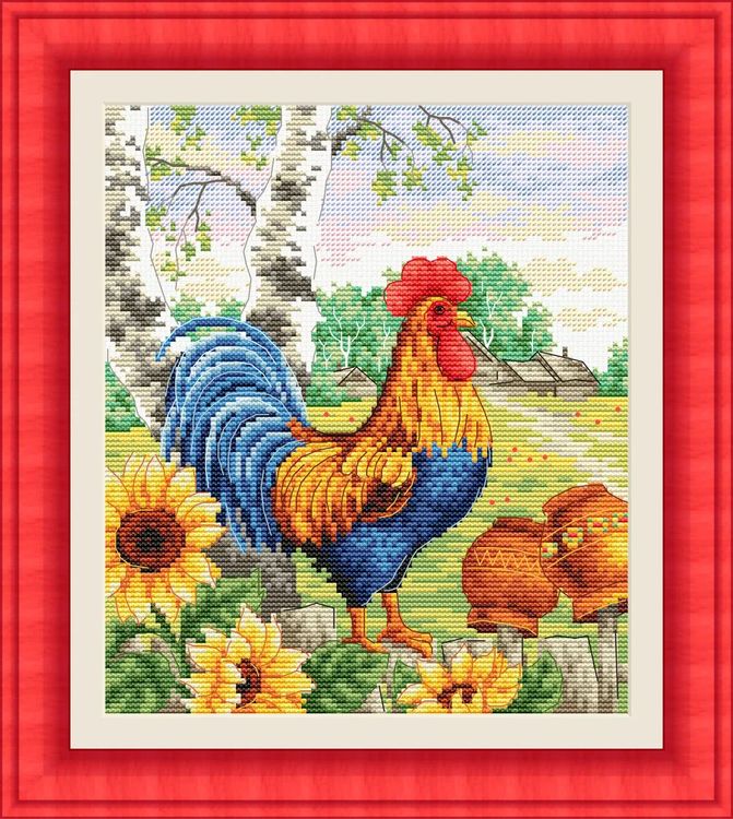 Набор для вышивания «Утро в деревне» — картинка 2