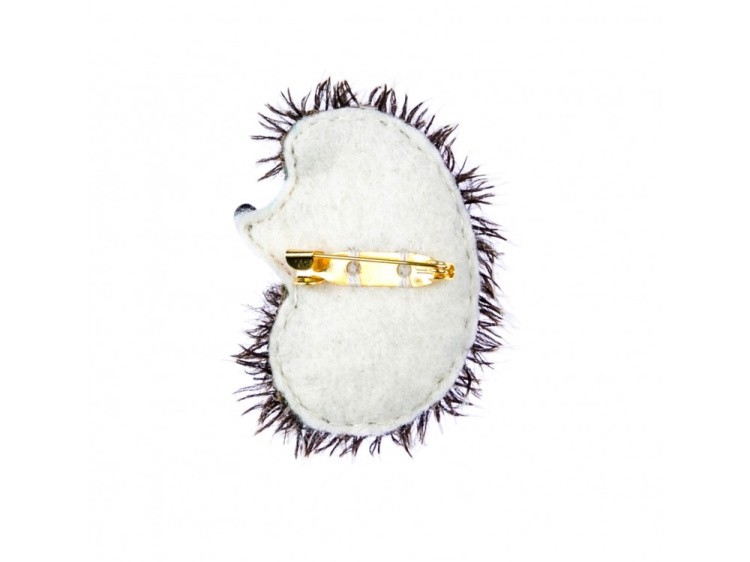 Набор для вышивания «Брошь. Ежик» — картинка 2