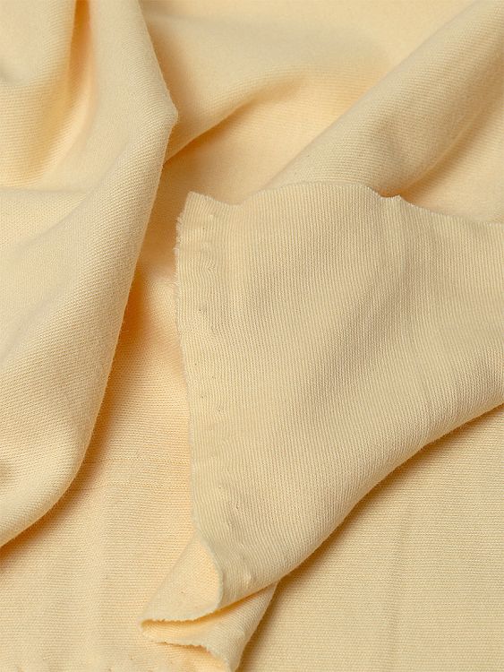Ткань трикотаж, 1 м x 185 см, 230 г/м², цвет: бежевый, TBY — картинка 2