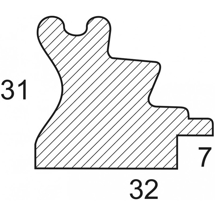 Багетная рама «Brenda», 40х50 см — картинка 5