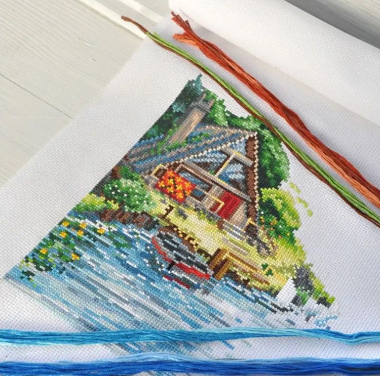 Набор для вышивания «Предгорья Альп» — картинка 3