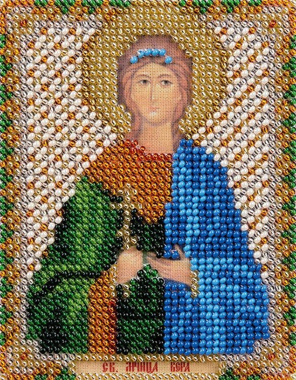 Набор для вышивания «Икона Святой мученицы Веры Римской»