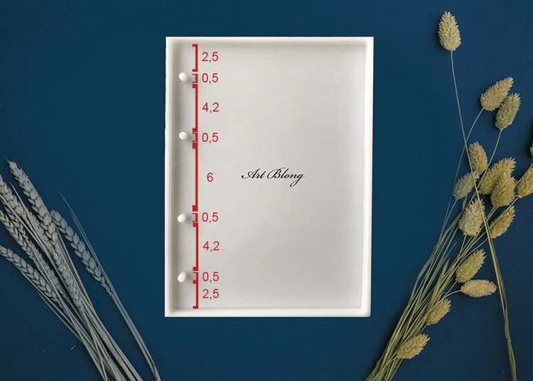 Молд №41 Обложка А5, 1 шт., Art Blong — картинка 2