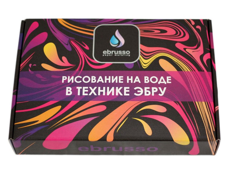 Набор для эбру «Мастер» №2, 8 цветов, Ebrusso — картинка 2