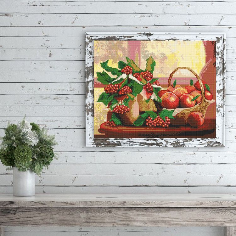 Алмазная вышивка «Калина красная» — картинка 3