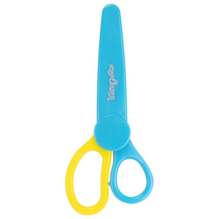 Ножницы 13,5 см, с линейкой и футляром для лезвий, Юнландия — картинка 2