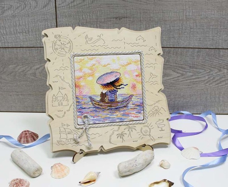 Рамка «Карта», большая, 20x20 см — картинка 2