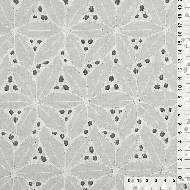 Ткань Шитье, 3 м x 150 см, 100 г/м², цвет: белый, TBY — картинка 3