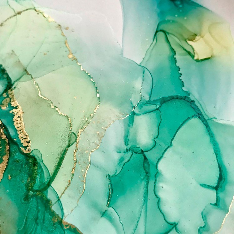 Алкогольные чернила Зелень 15 мл, Kamenskaya Ink — картинка 2