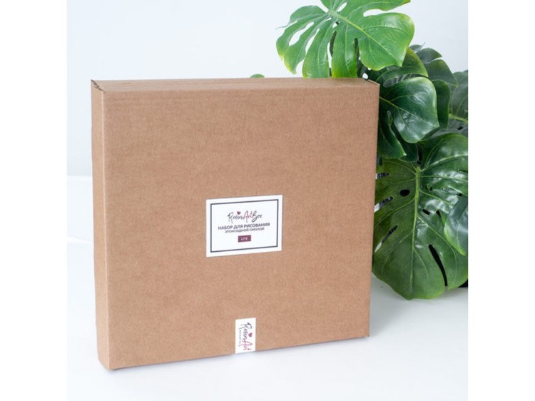 Набор для создания картины эпоксидной смолой ResinArtBox 003 — картинка 5