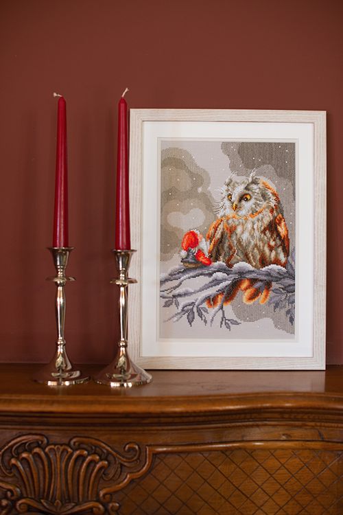 Набор для вышивания «Сова и гном» — картинка 2