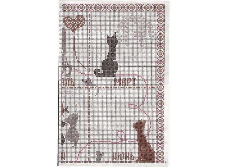 Набор для вышивания «Календарь» — картинка 3