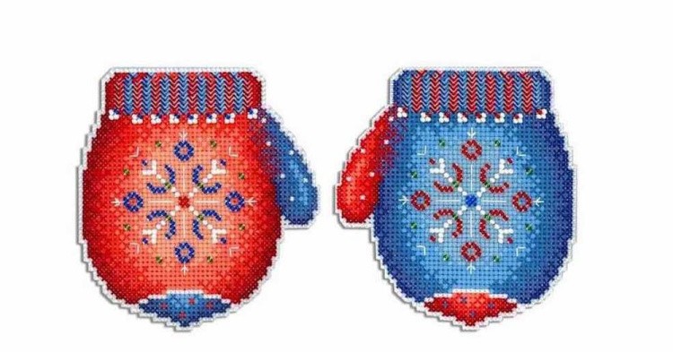Набор для вышивания «Морозная рукавичка»