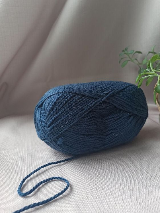 Пряжа Камтекс Аргентинская шерсть (022), джинсовый, 5 шт. по 100 г — картинка 3