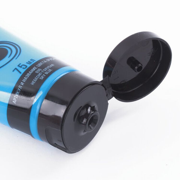 Краска акриловая художественная BRAUBERG ART CLASSIC, туба 75мл, небесно-голубая — картинка 3